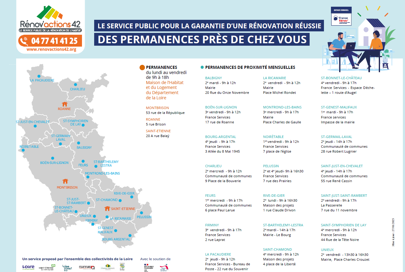 permanences carte